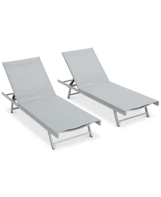 Buxton Chaise Lounge (Set of 4)