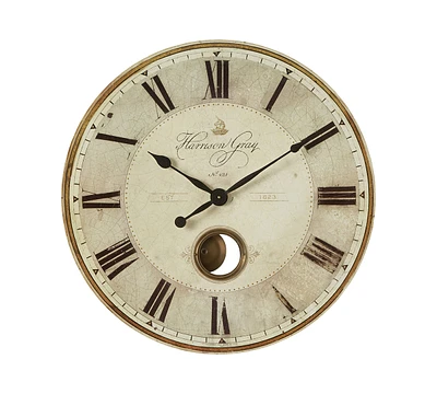 Uttermost Harrison Gray 30" Clock