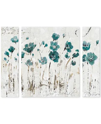 Lisa Audit 'Abstract Balance Vi Blue' Multi Panel Art Set Large