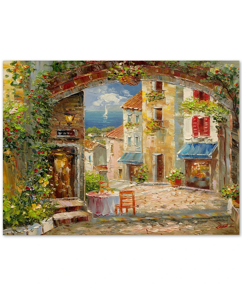 Rio 'Capri Isle' Canvas Art