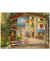 Rio 'Capri Isle' Canvas Art
