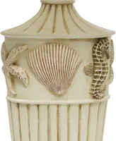 StyleCraft Cream Seaside Table Lamp