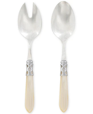 Vietri Aladdin Brilliant 2-Pc. Salad Server Set