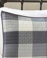 Madison Park Ridge Herringbone 6-Pc. Quilt Set