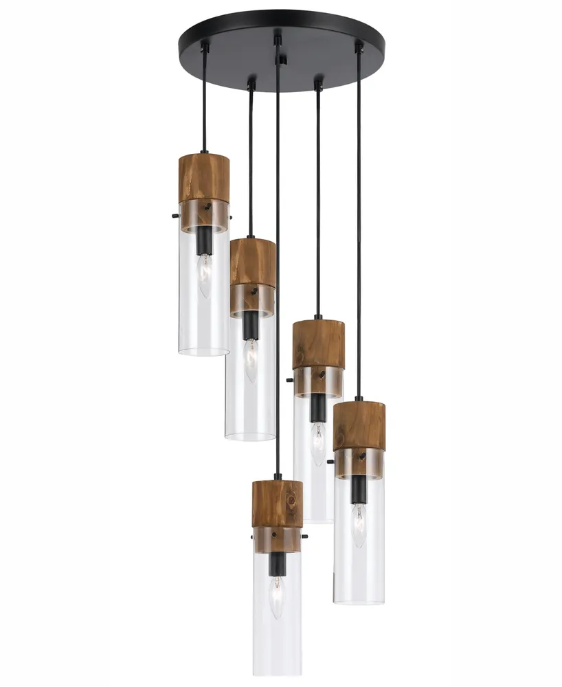 Cal Lighting 5-Light Spheroid Pendant