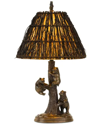 Cal Lighting 150W Bear Resin Table Lamp