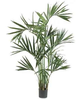 Nearly Natural 6' Artificial Kentia Palm Silk Tree