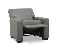 Ennia 36" Leather Pushback Recliner, Created for Macy's