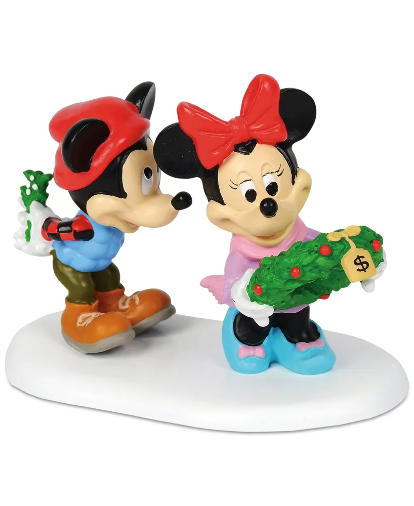 Department 56 Villages Disney Mickey's Mistletoe Surprise