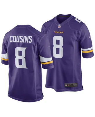 Nike Kirk Cousins Minnesota Vikings Game Jersey, Big Boys (8-20)