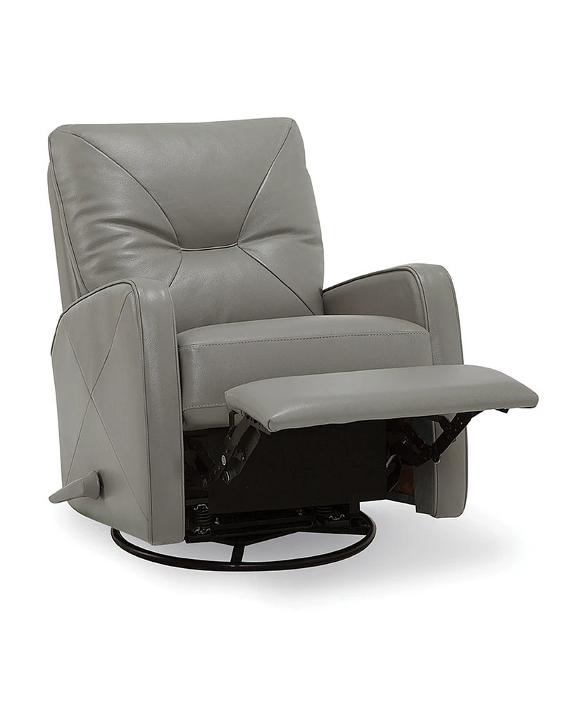 Finchley Leather Swivel Rocker Recliner