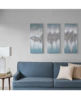 Madison Park 3-Pc. Luminous Hand-Painted Canvas Wall Art Set