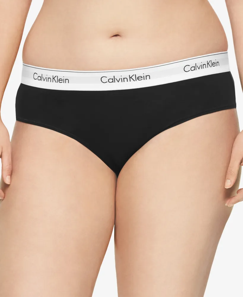 Calvin Klein Plus Size Modern Cotton Unlined Bralette QF5116 - Macy's