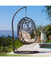 Carlan Wicker Swing Chair