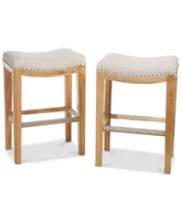 Edley Backless Bar Stool (Set of 2)