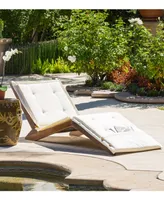 Sheerin Wood Folding Lounger