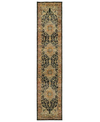 Oriental Weavers Andorra Heriz 2'6" x 12' Runner Rug