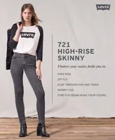 Levi's Women's 721 High-Rise Skinny Jeans Long Length