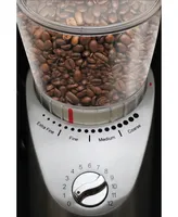 Capresso Infinity Plus Conical Burr Coffee Bean Grinder - Heavy-duty Zinc Die