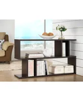 Rongo 2 Shelf Modern Bookshelf