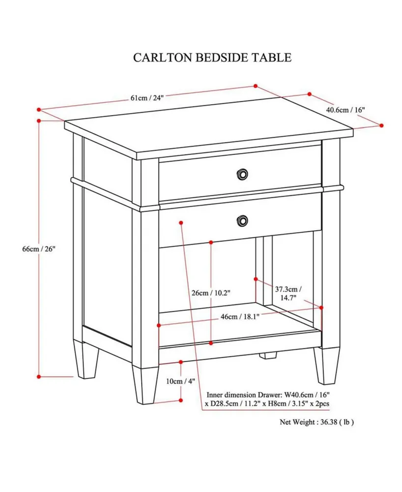 Thompson Bedside Table