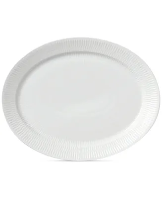 Royal Copenhagen White Fluted Oval Platter