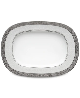 Noritake Odessa Platinum Butter Tray