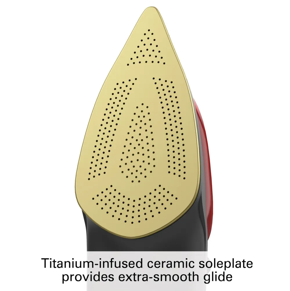 Chi Professional Iron with Titanium-Infused Ceramic Soleplate
