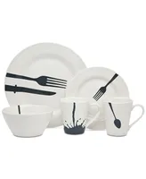 Godinger Acme 16-Pc. Dinnerware Set