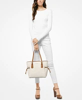 Michael Kors Logo Voyager East West Large Tote