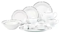 Lorren Home Trends Rio 57-Pc. Dinnerware Set, Service for 8