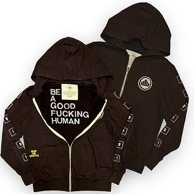 Good Human Zip Hoody