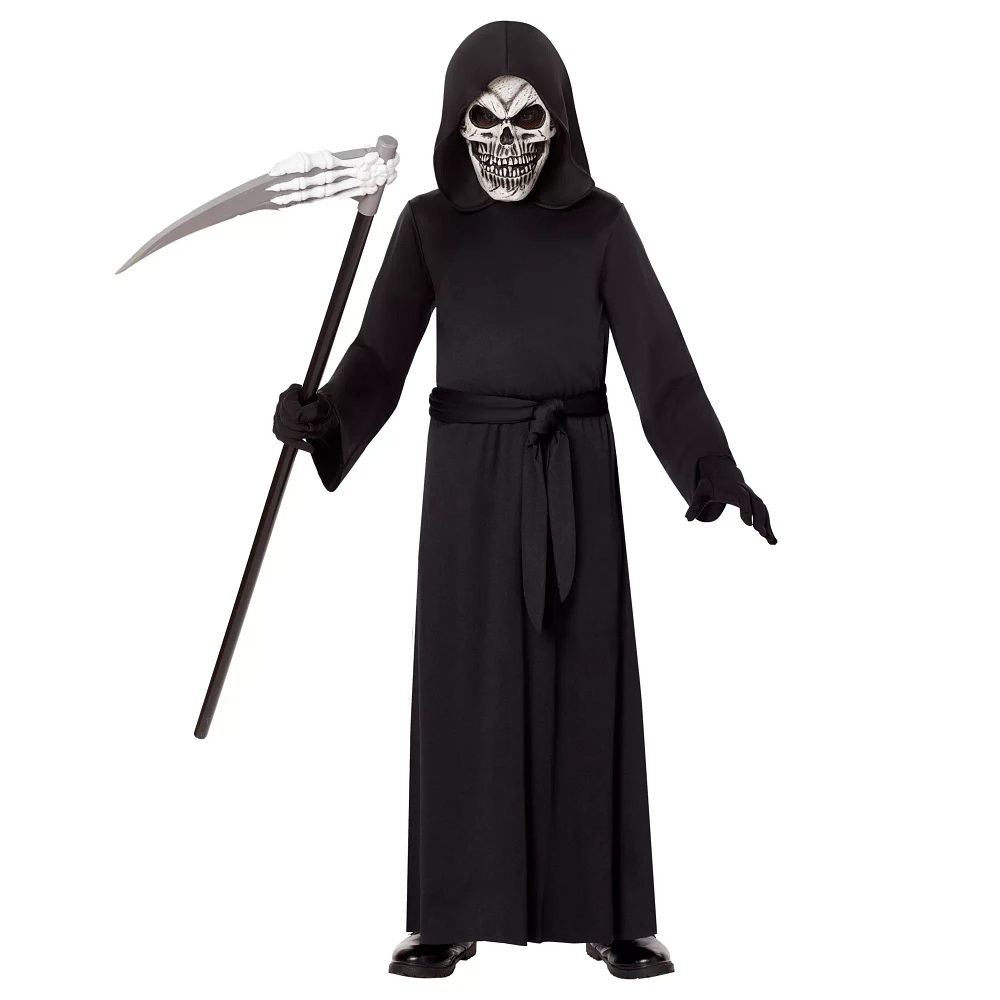 Kids Black Robe and Mask