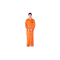 Adult Department of Corrections Prisoner One Piece Costume