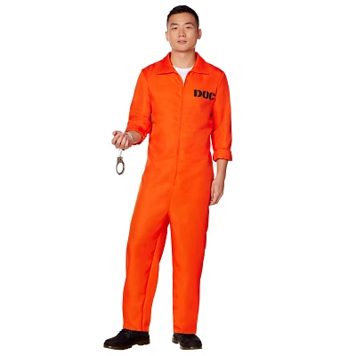 Adult Department of Corrections Prisoner One Piece Costume