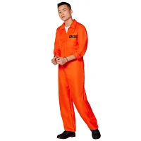 Adult Department of Corrections Prisoner One Piece Costume