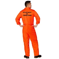 Adult Department of Corrections Prisoner One Piece Costume