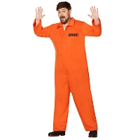 Adult Department of Corrections Prisoner One Piece Costume