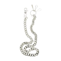 Silvertone Link Wallet Chain