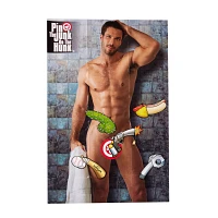 Pin the Junk on the Hunk Poster Game
