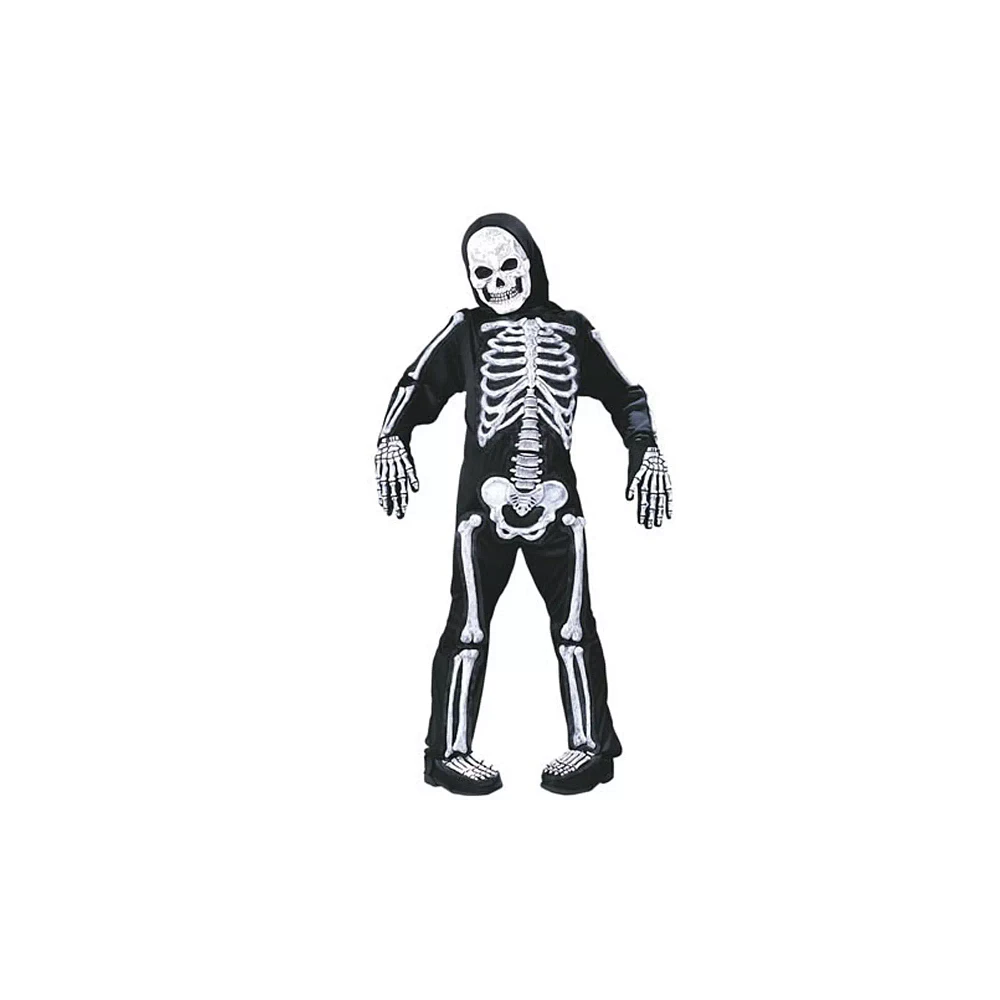 Kids Totally Skelebones One Piece Costume