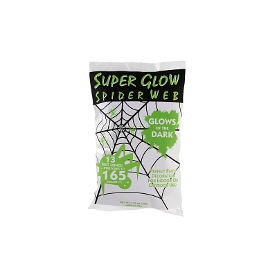 Glow in the Dark Spider Web Decoration