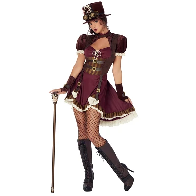 Adult Steampunk Dress Costume