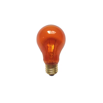 Orange Light Bulb