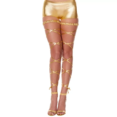Goddess Gold Leg Wraps