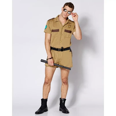 Adult Sergeant Short Pants Cop Costume
