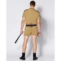Adult Sergeant Short Pants Cop Costume