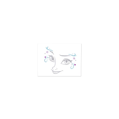 Elsa Face and Hand Decal - Frozen