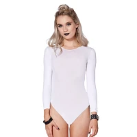 Long Sleeve White Bodysuit