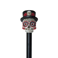 Day of the Dead Skull Staff